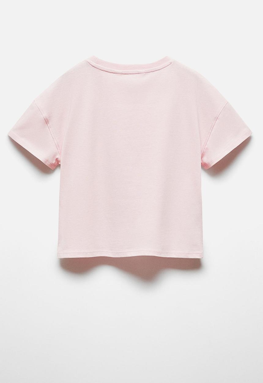 MANGO - T-shirt berry - pink