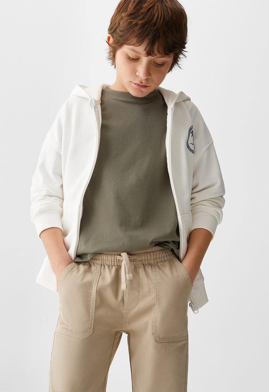 MANGO - Trousers alex - light-brown