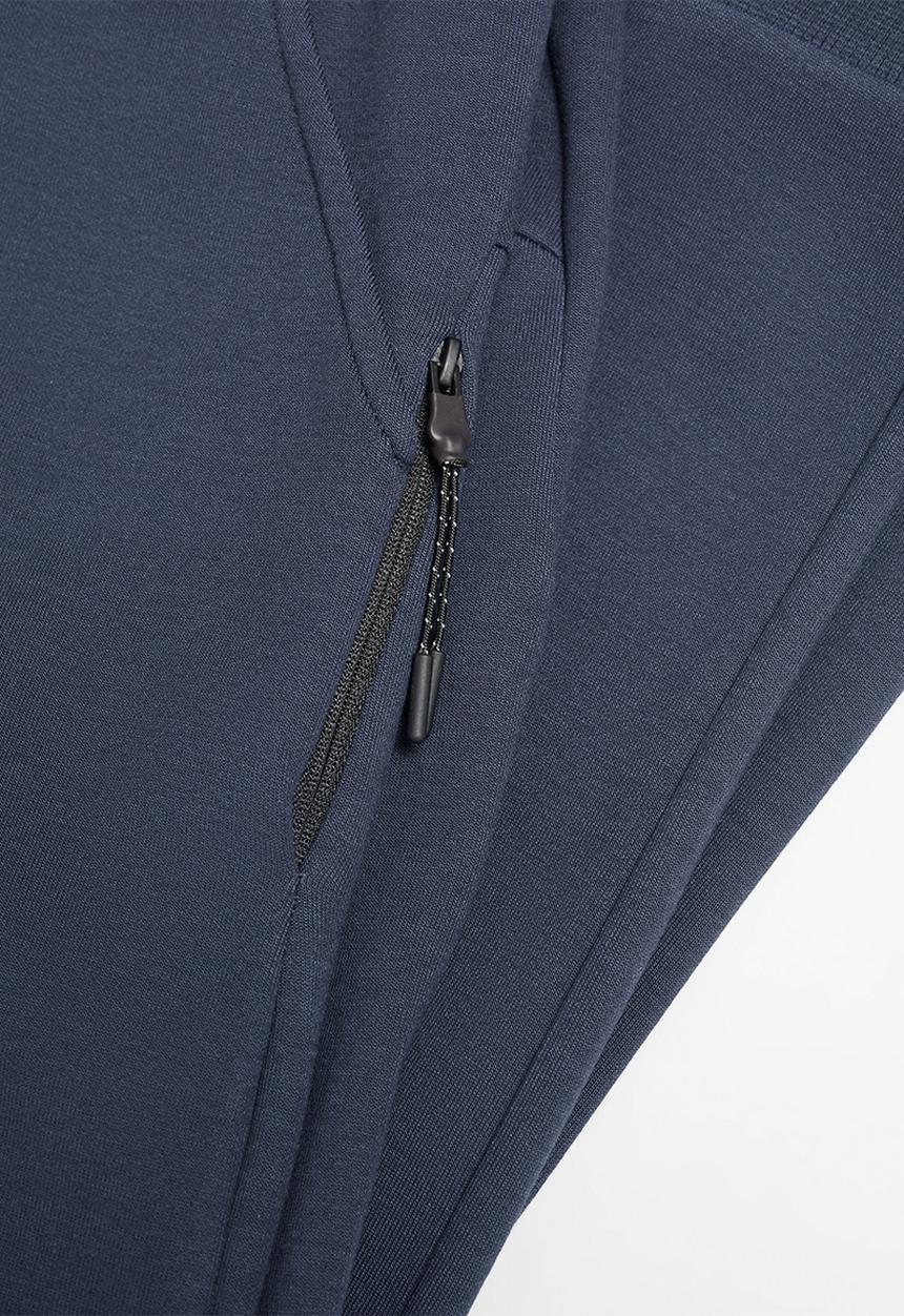 MANGO - Trousers zipper - navy