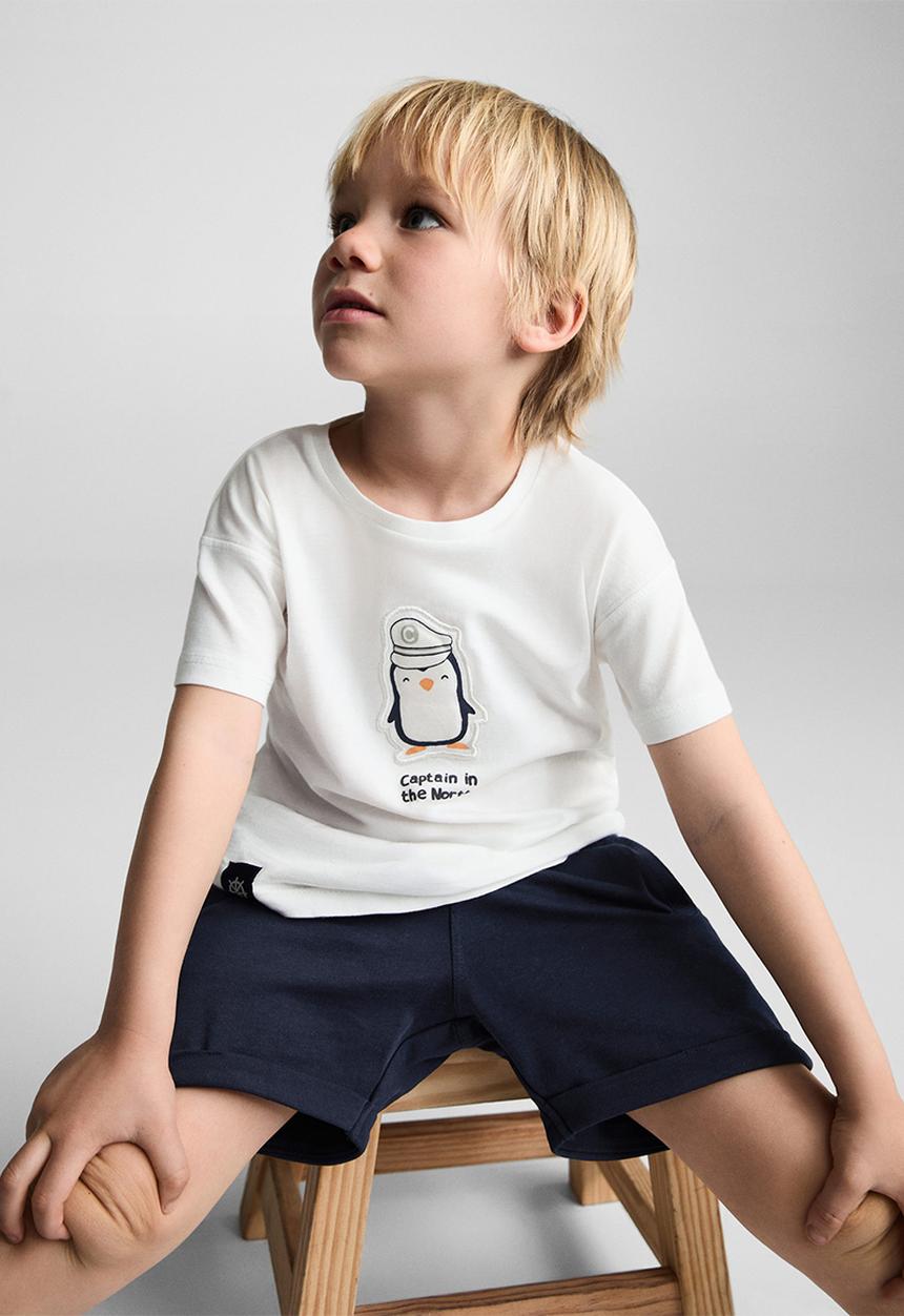 MANGO - Bermuda shorts belgica - navy