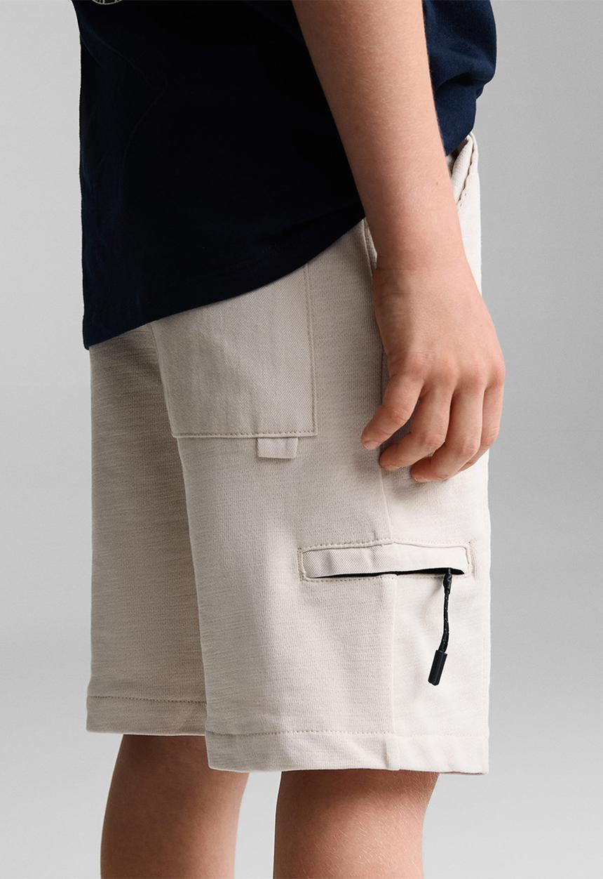 MANGO - Bermuda shorts day - ice-white