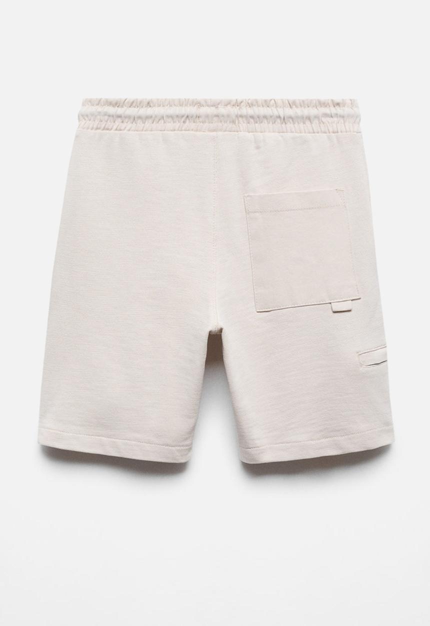 MANGO - Bermuda shorts day - ice-white