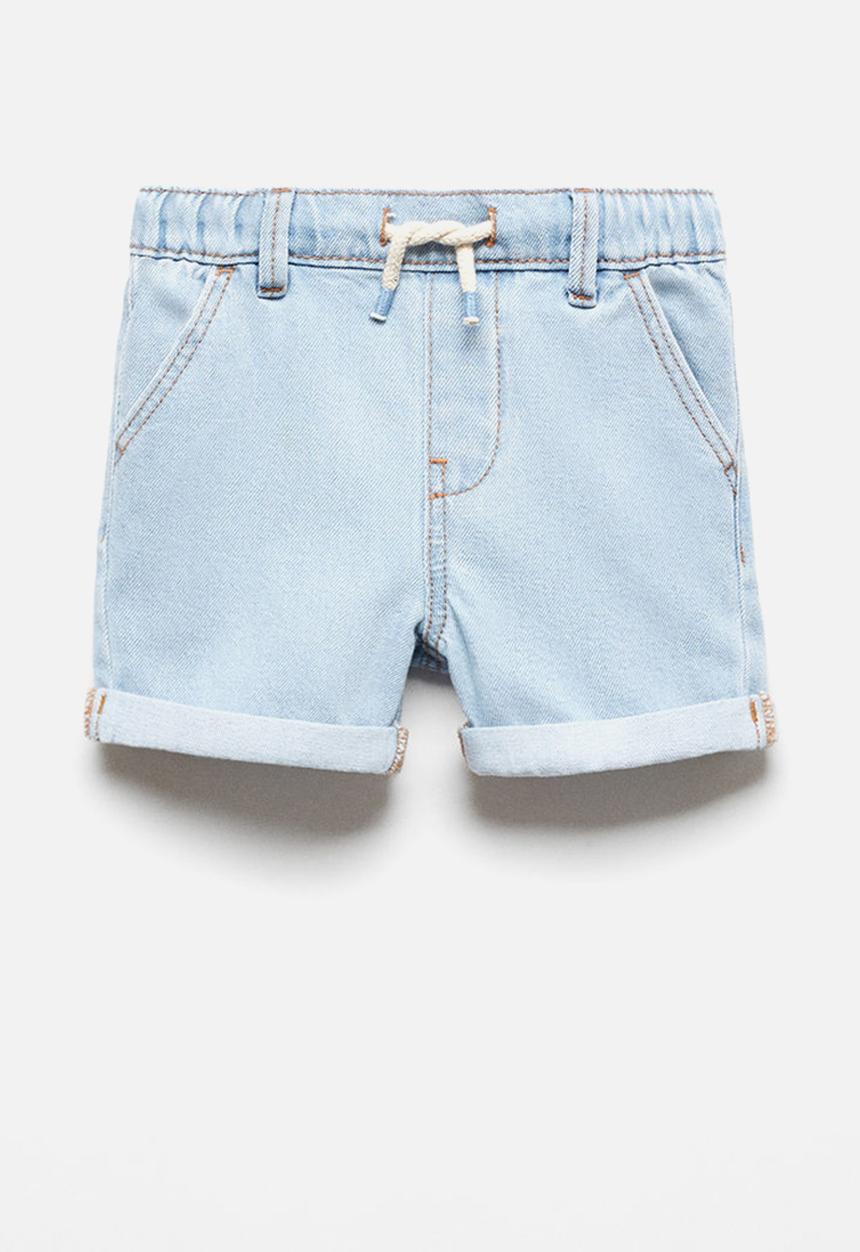 MANGO - Bermuda shorts cancun - light denim