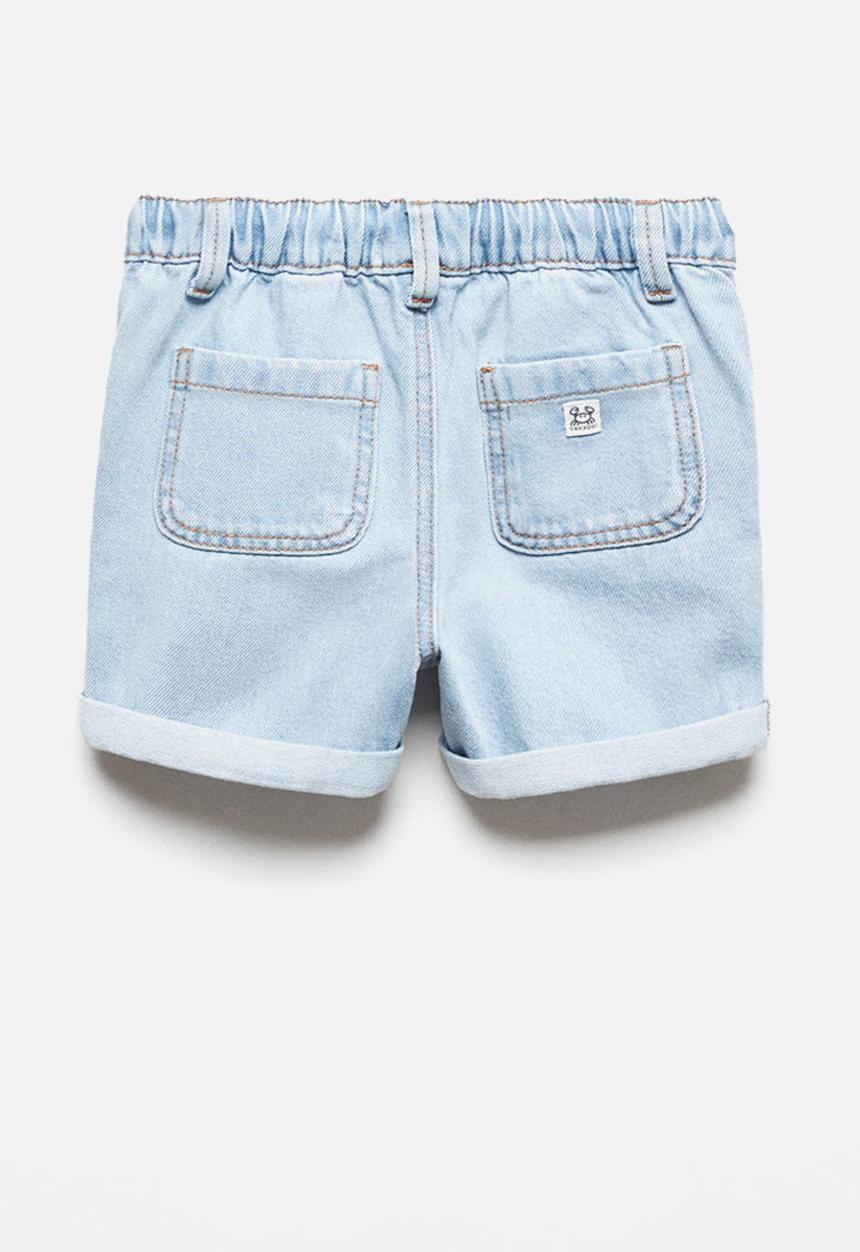 MANGO - Bermuda shorts cancun - light denim