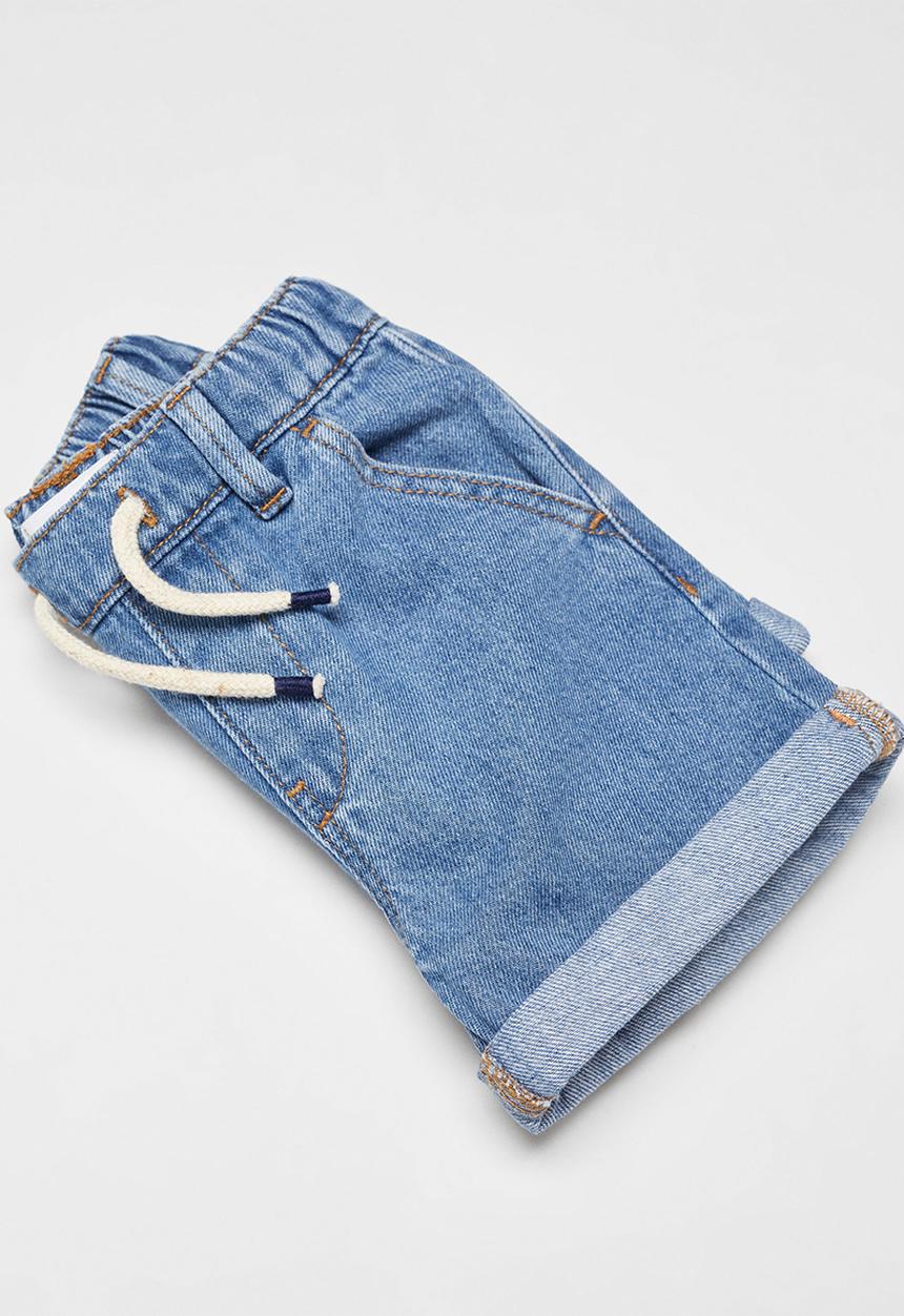 MANGO - Bermuda shorts cancun - denim