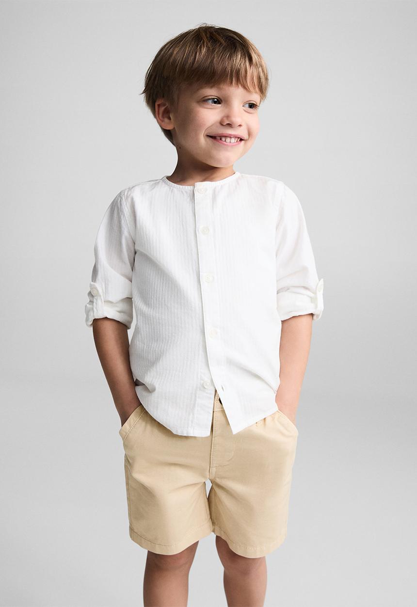 MANGO - Bermuda shorts beliceb - light brown