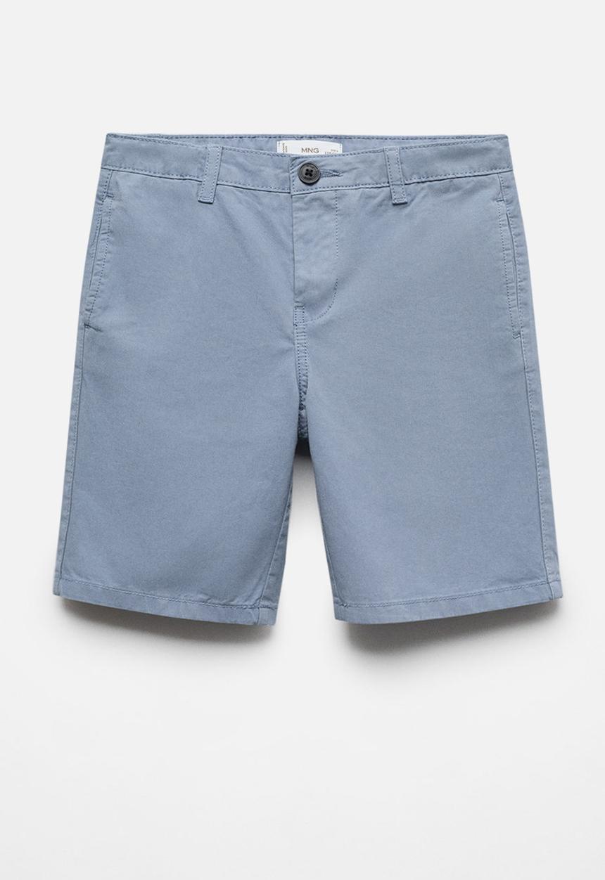 MANGO - Bermuda shorts belice - blue
