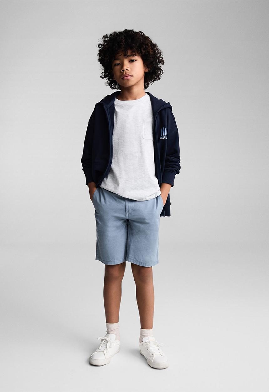 MANGO - Bermuda shorts belice - blue