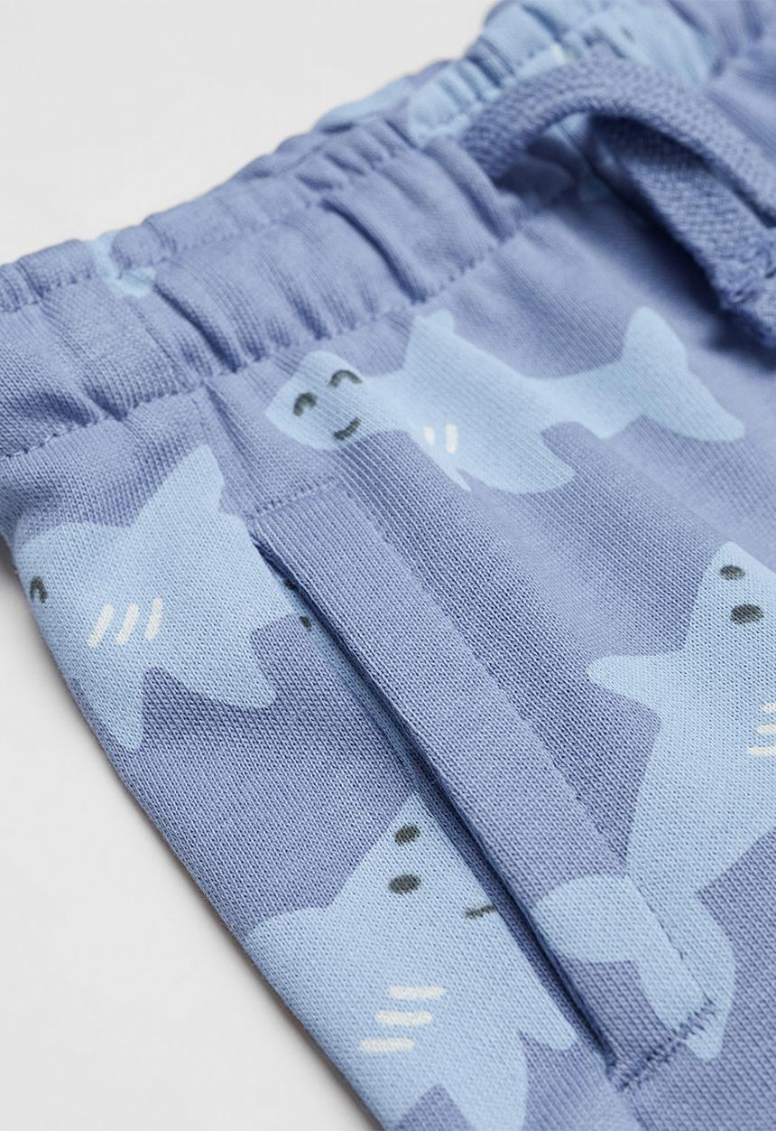 MANGO - Bermuda shorts sharky - blue