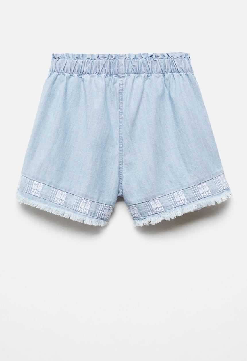 MANGO - Shorts bea - denim