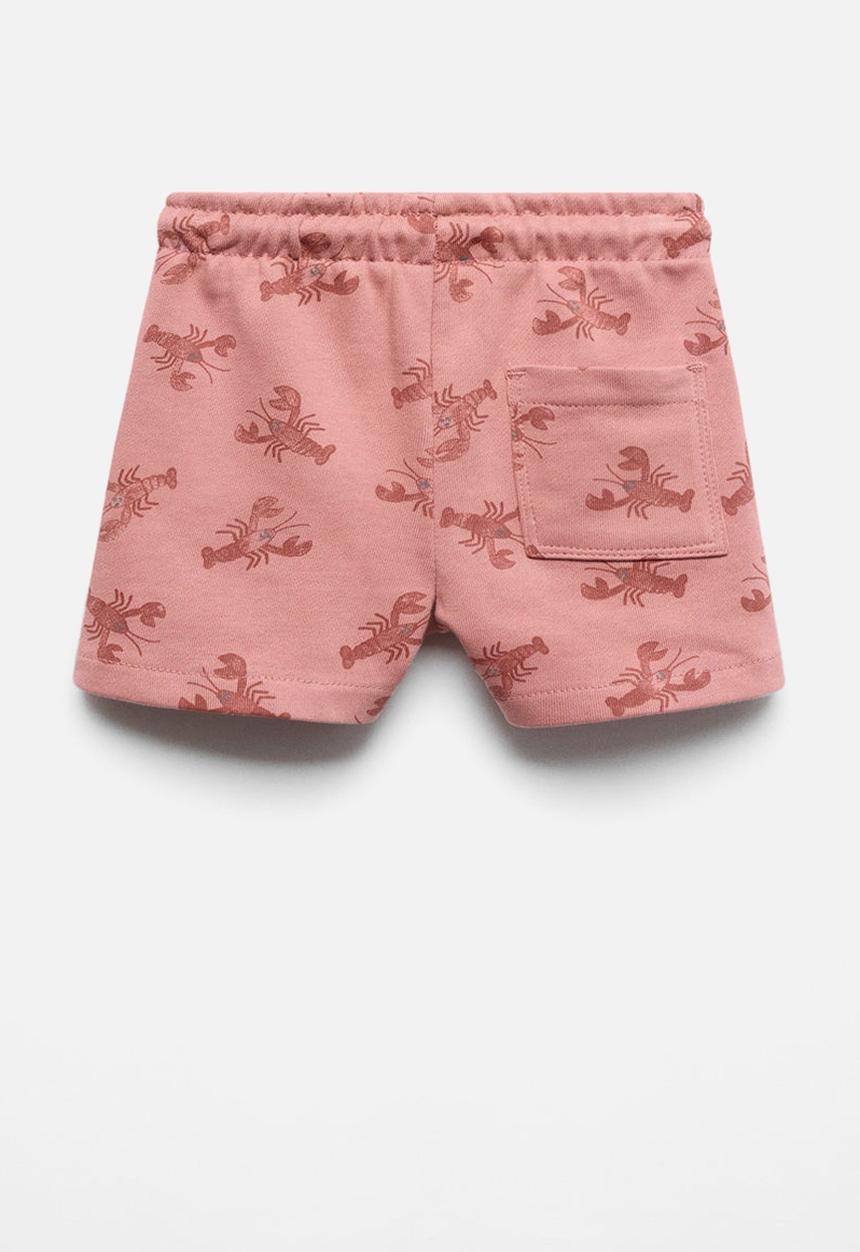 MANGO - Bermuda shorts setlobs - pink