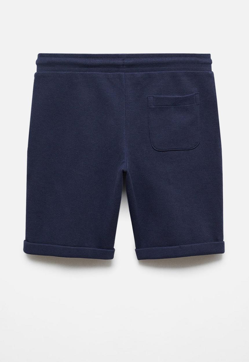 MANGO - Bermuda shorts soller - navy