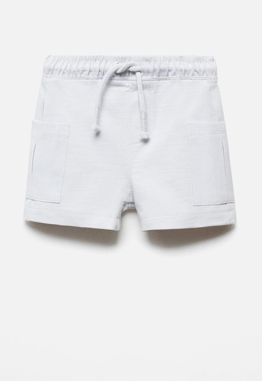 MANGO - Bermuda shorts pocket - sky-blue