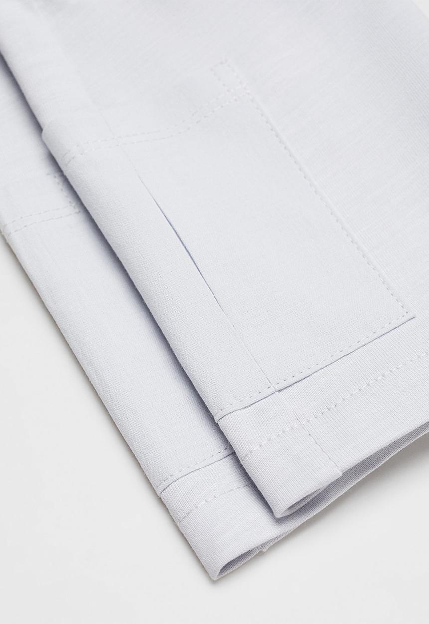 MANGO - Bermuda shorts pocket - sky-blue