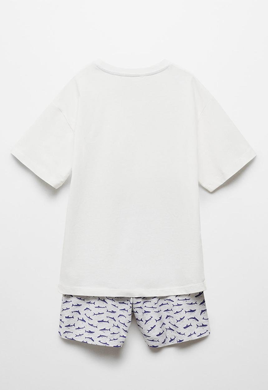 MANGO - Pijama pack oceans - medium grey