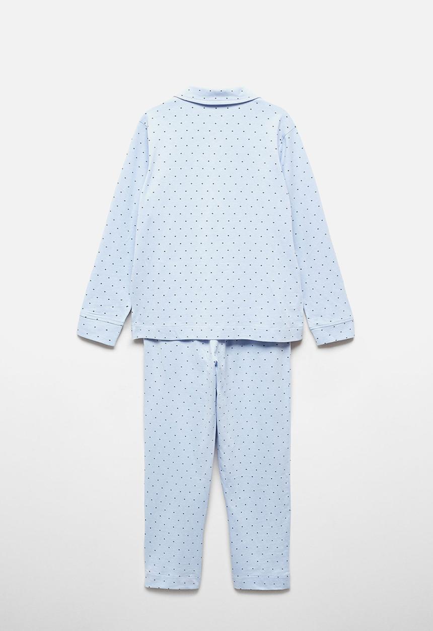 MANGO - Pijama pack pcorbat - sky-blue