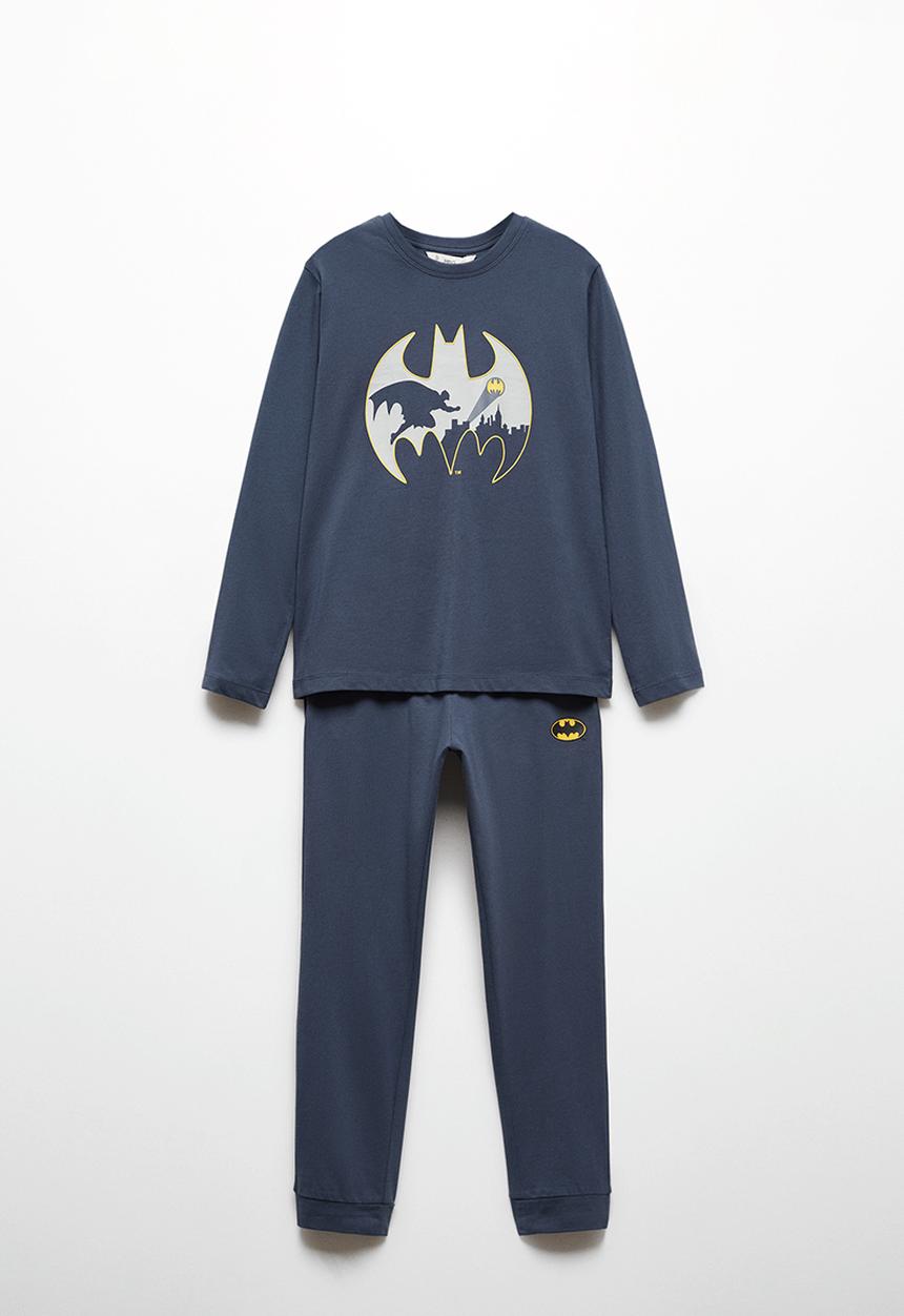 MANGO - Pijama pack gotham - navy blue
