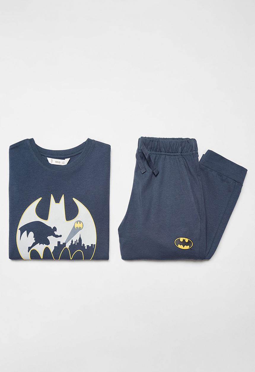 MANGO - Pijama pack gotham - navy blue
