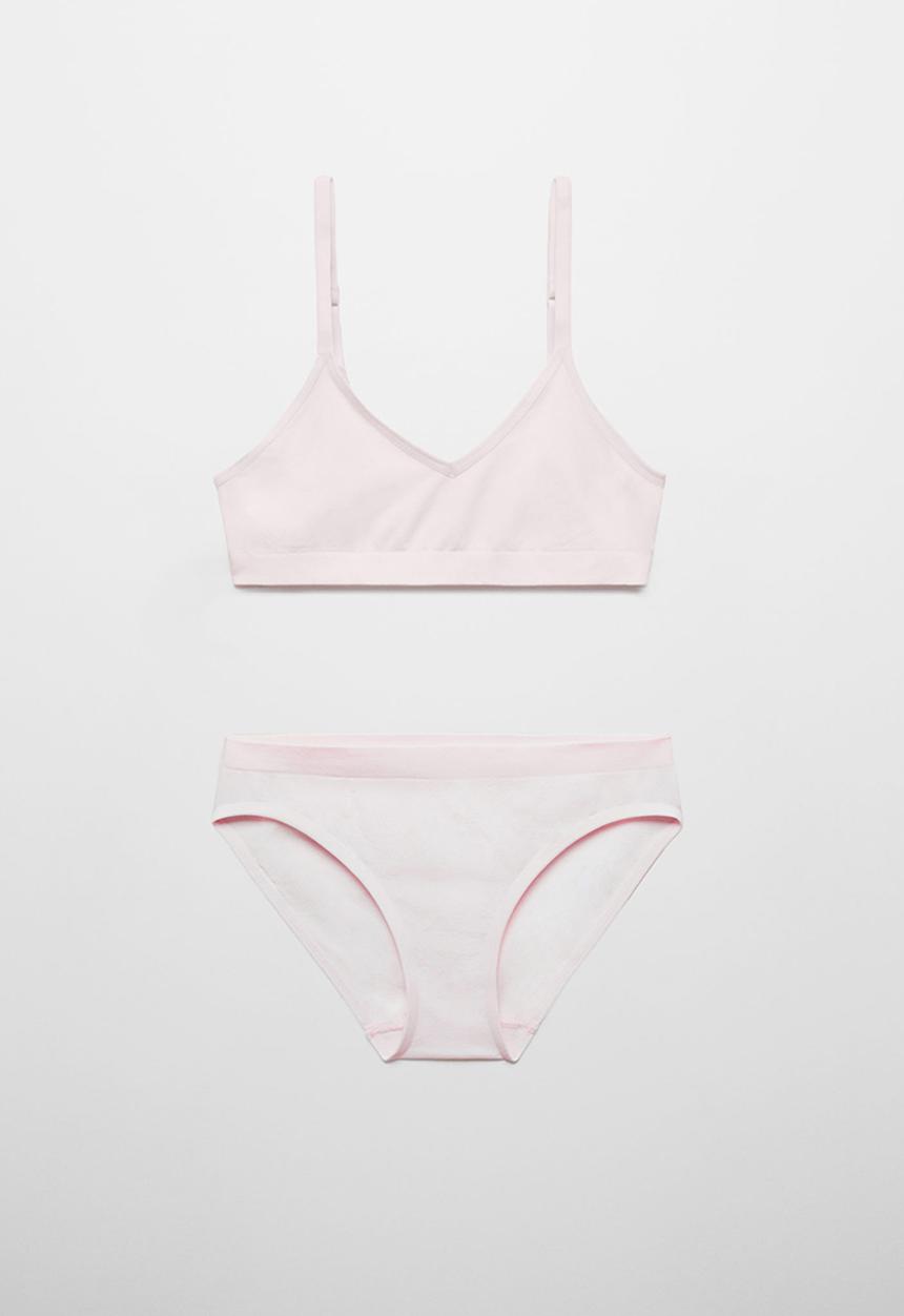 MANGO - Underwear set sky - pink