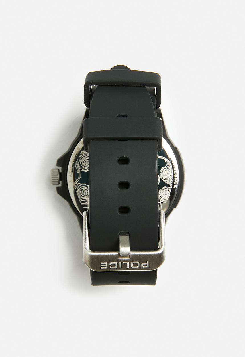 Police - Police sketch watch - black