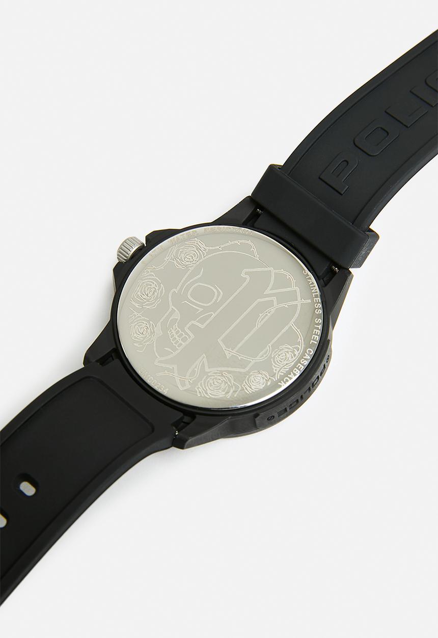 Police - Police sketch watch - black