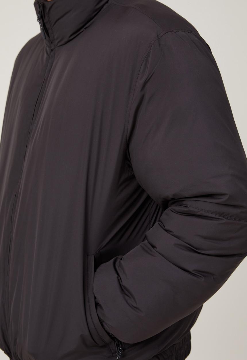 Cotton On - Recycled puffer relaxed bomber - black