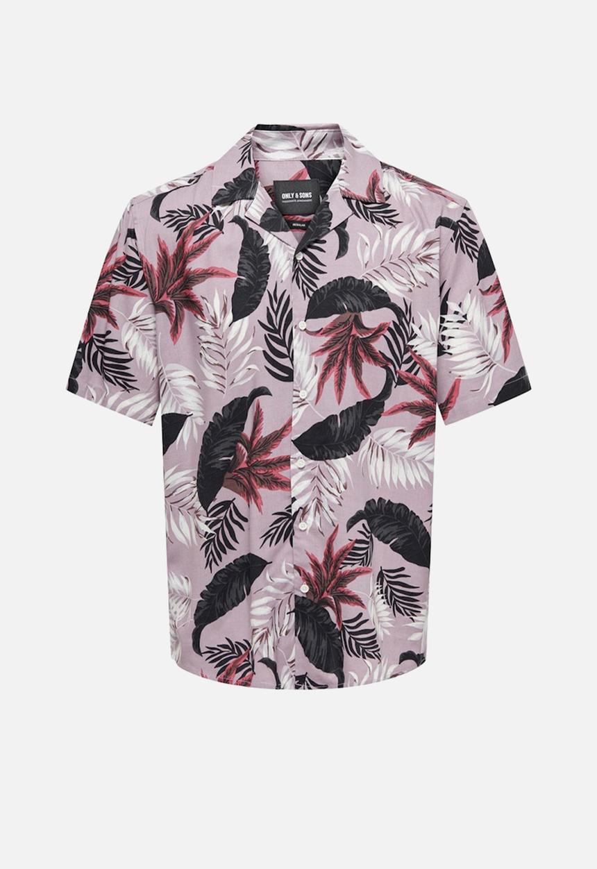 Only & Sons - Onswayne life short sleeve shirt - nirvana