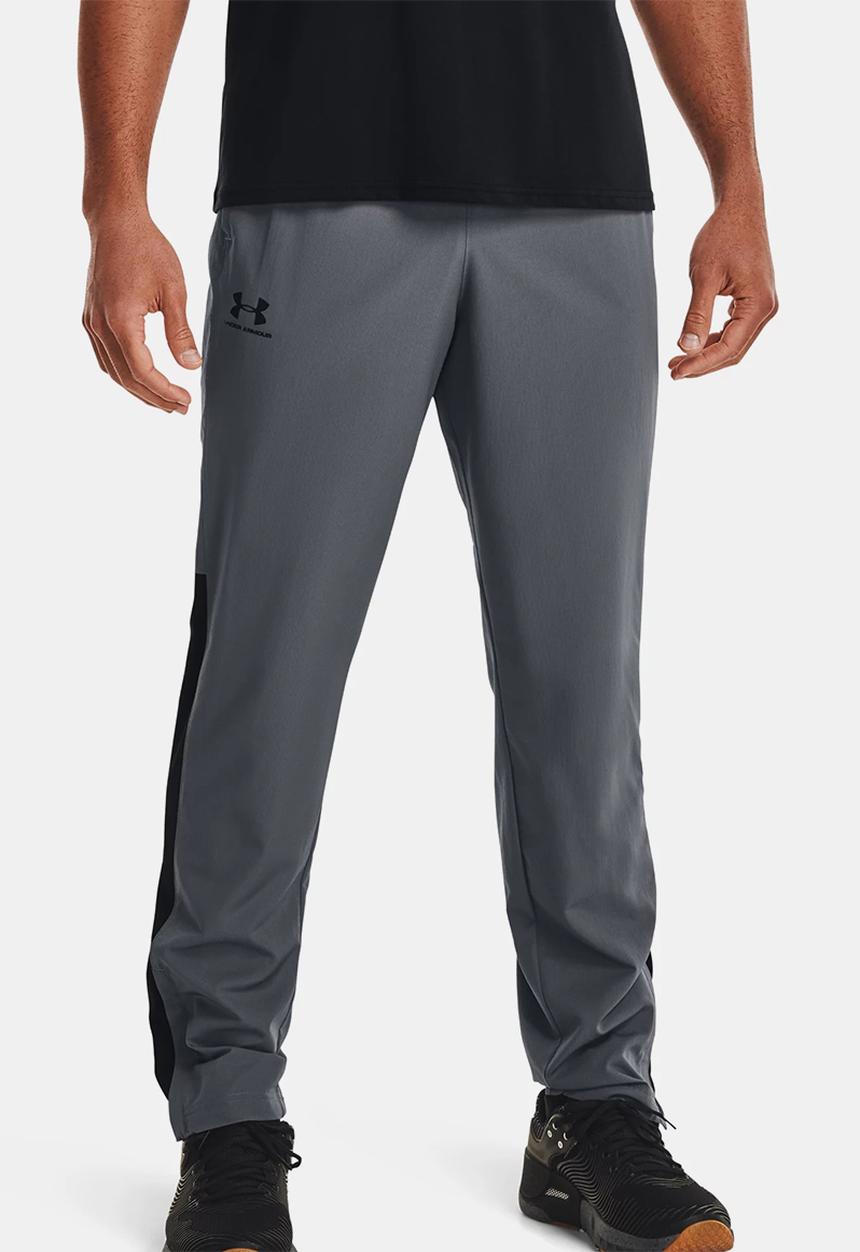 Under Armour - Ua vital woven pants - pitch grey & black