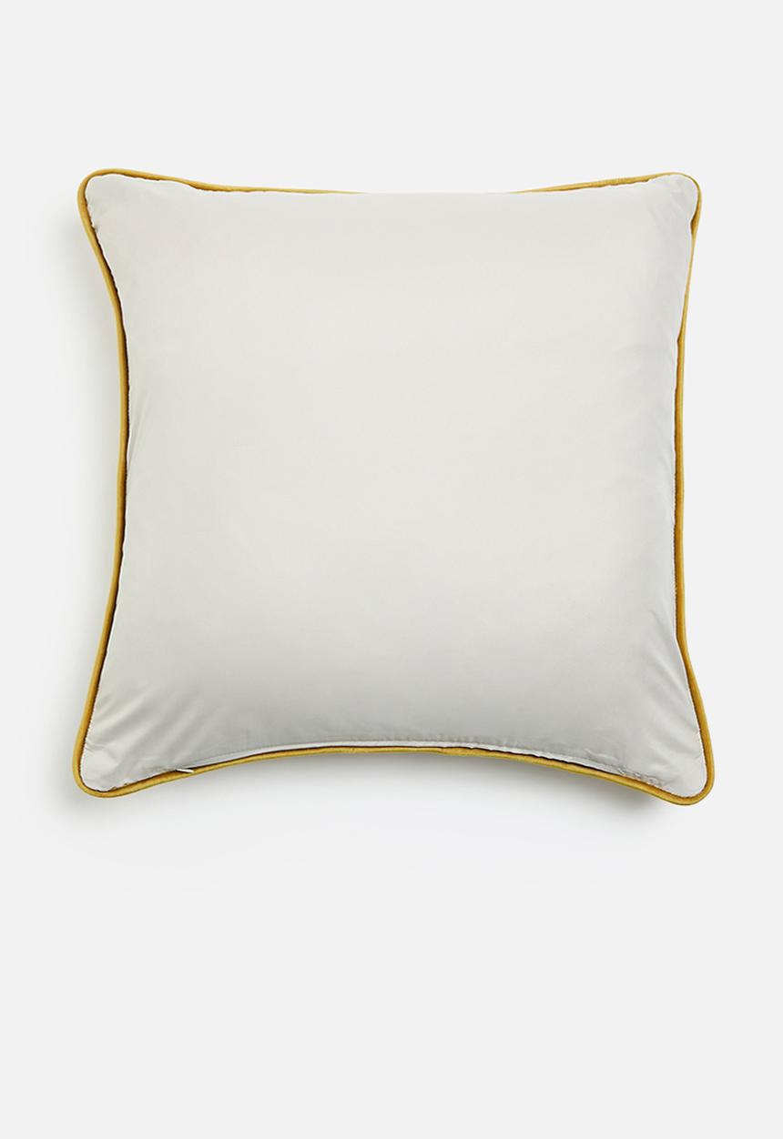 Grey Gardens - Hound cushion cover - Mustard