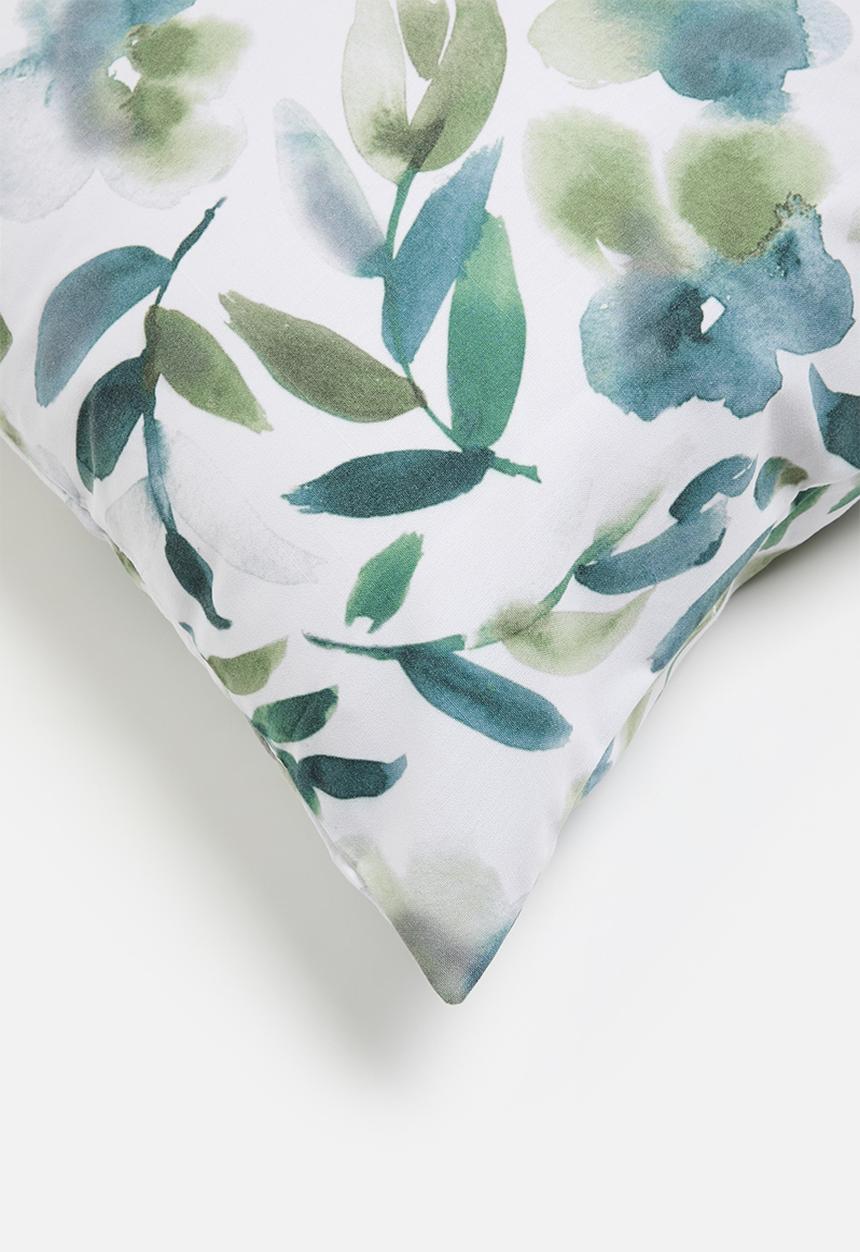 Sixth Floor - Dilo printed cushion cover - Blue