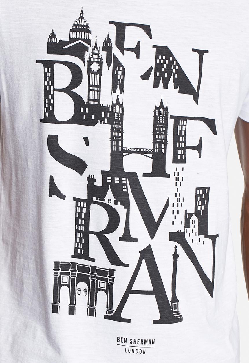 Ben Sherman - Multi-Font Logo Tee