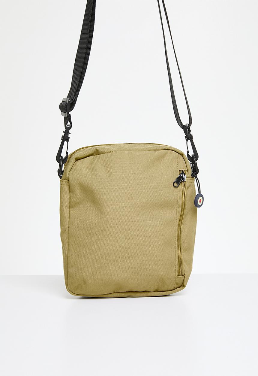 Ben Sherman - Cross Body Canvas Bag - Sand Khaki