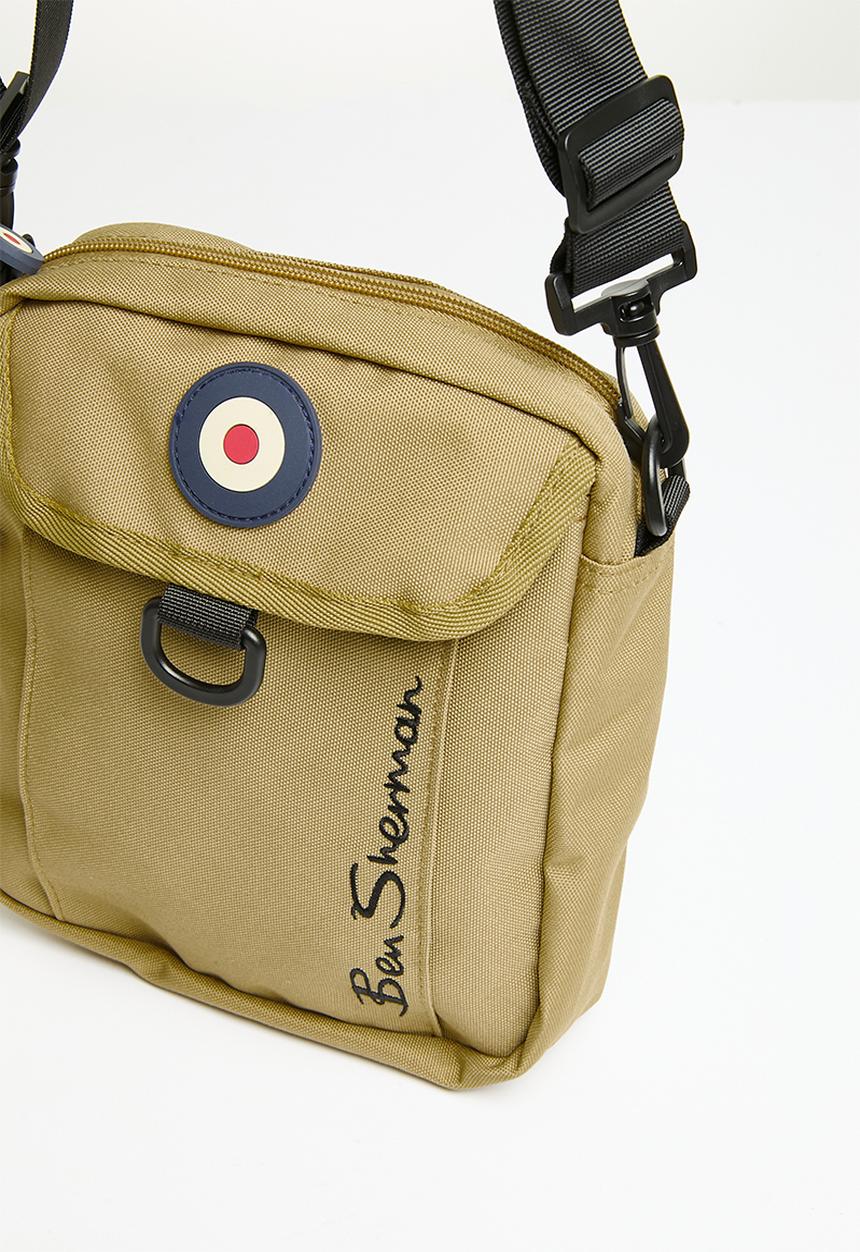 Ben Sherman - Cross Body Canvas Bag - Sand Khaki
