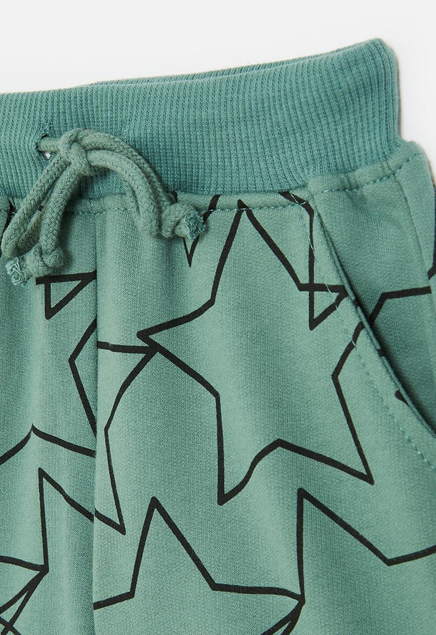 Pop Candy - Printed shorts - olive green