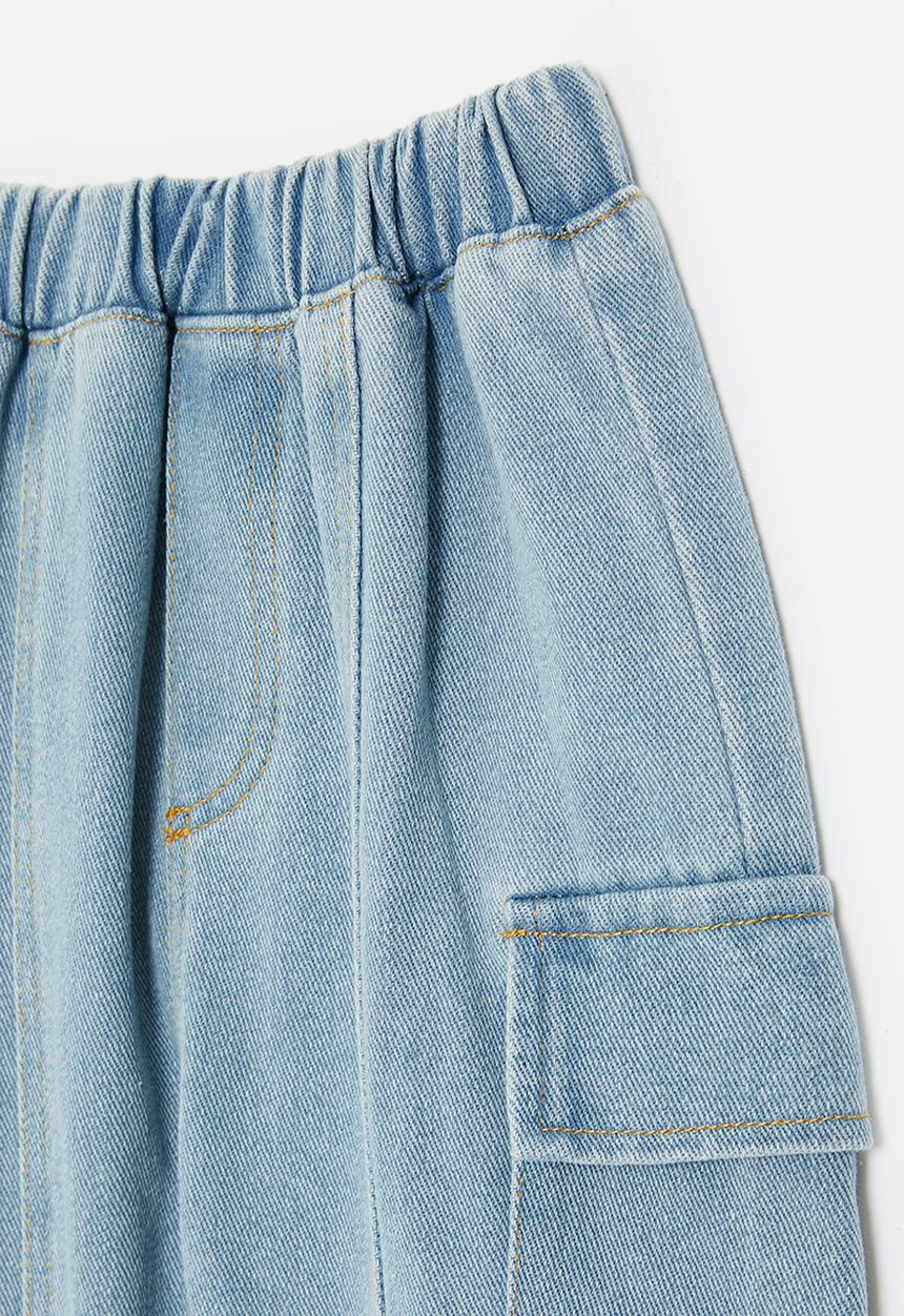 Pop Candy - Denim jogger - light blue