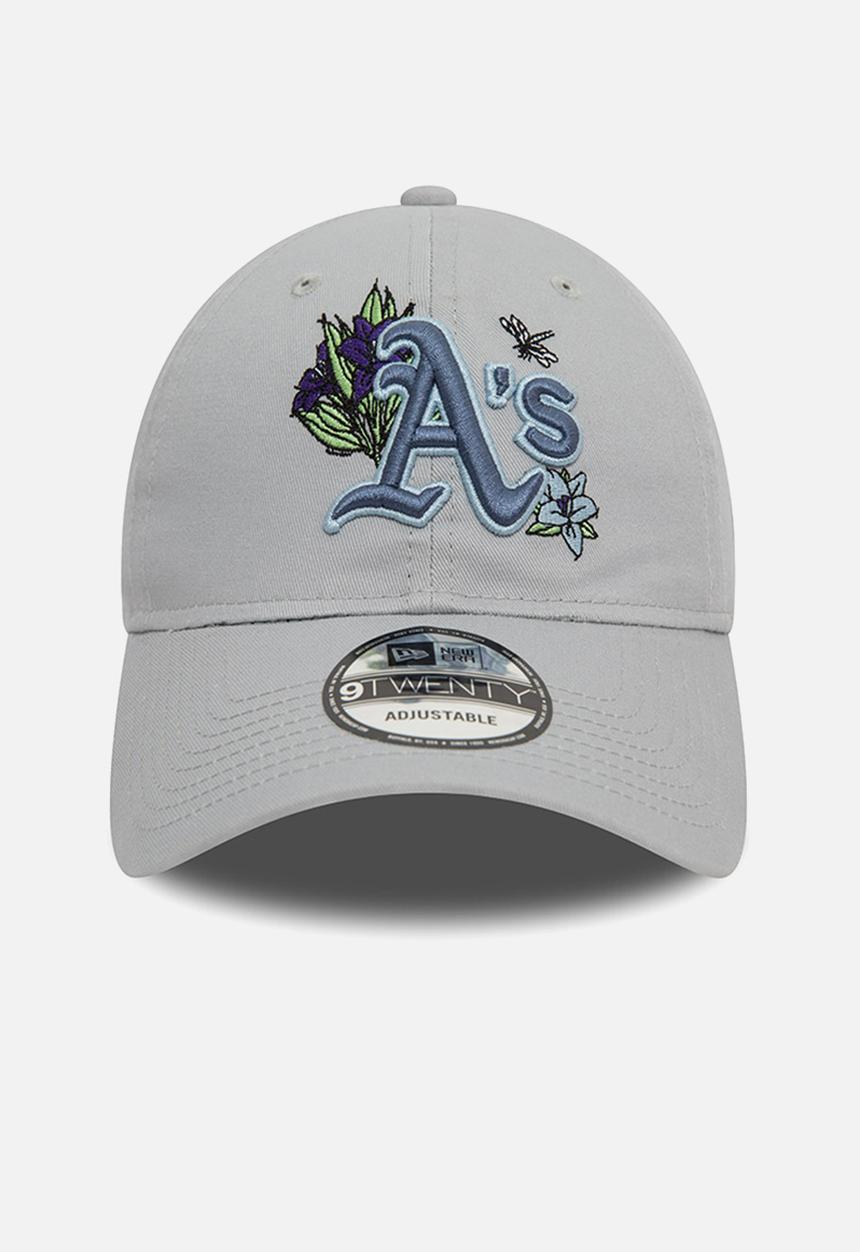 New Era - MLB FLORAL 9TWENTY®OAKLAND ATHLETICS - grey