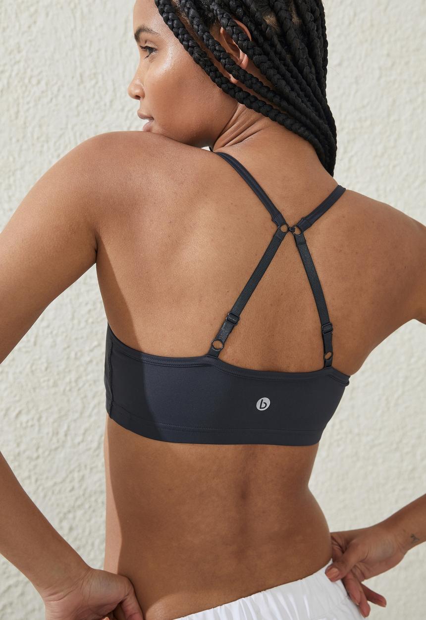 Cotton On - Workout Yoga Crop - Element Blue