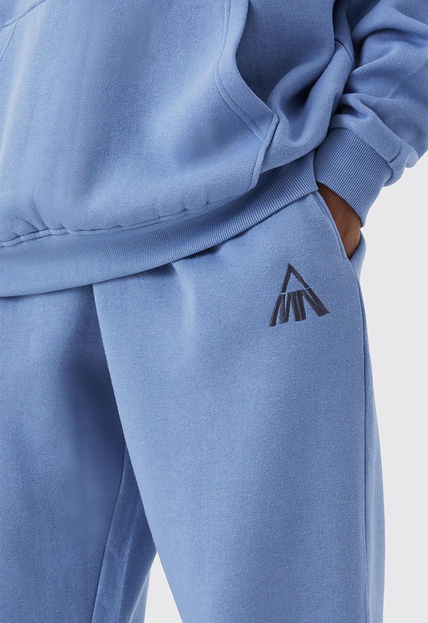 boohooMAN - Man oversized basic jogger - dusty blue