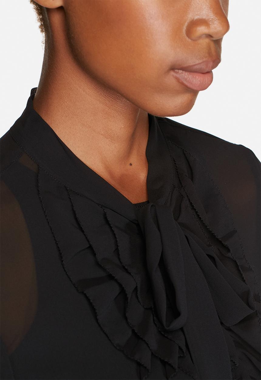 ONLY - Frilla Bow Shirt