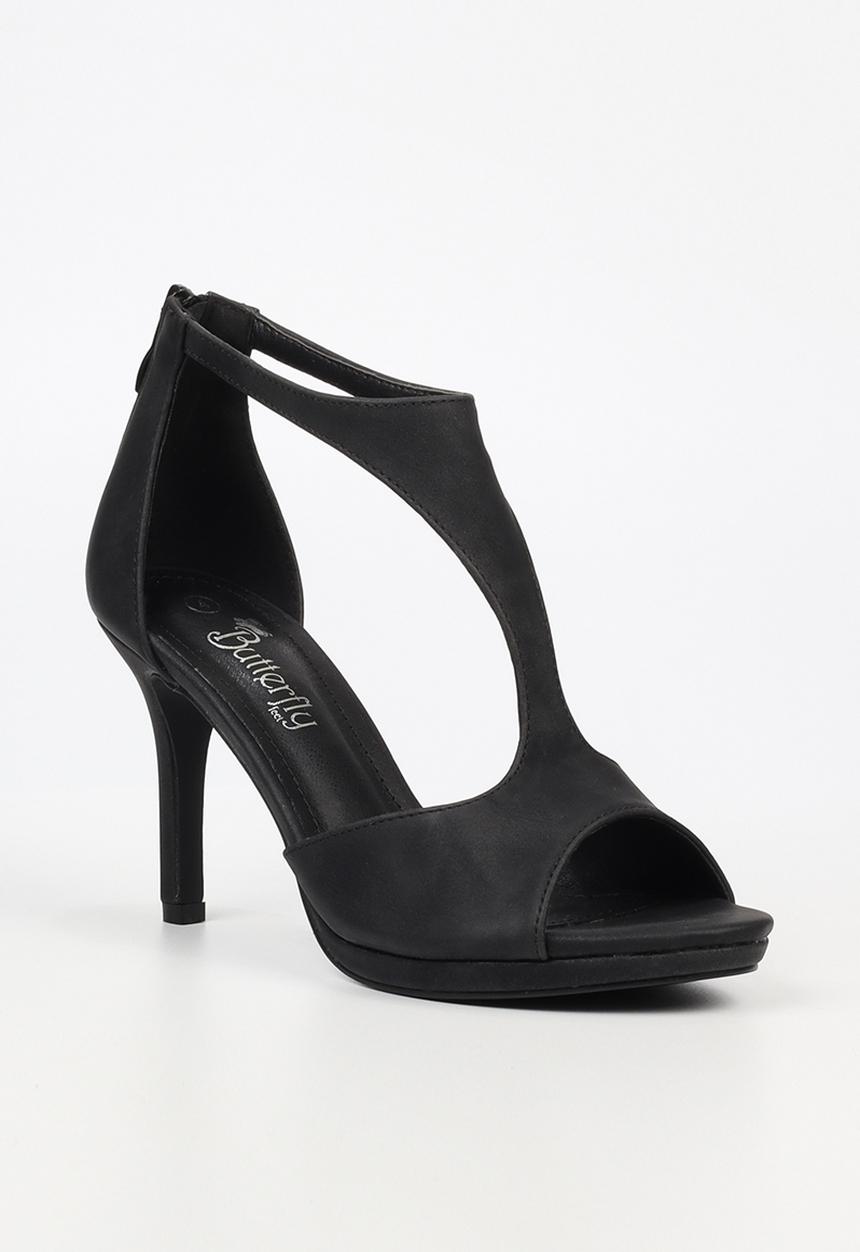 Butterfly Feet - Kristal 2 stiletto - black