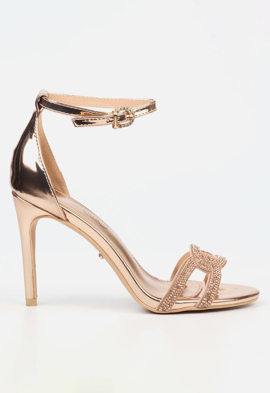 Miss Black - Jazz 17 stiletto - rose gold