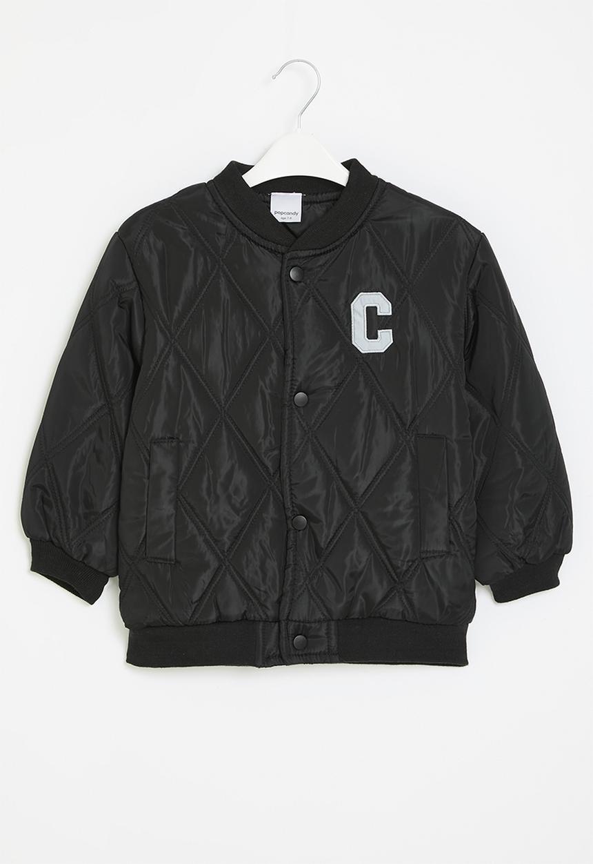 Pop Candy - Quilted bomber jacket - black