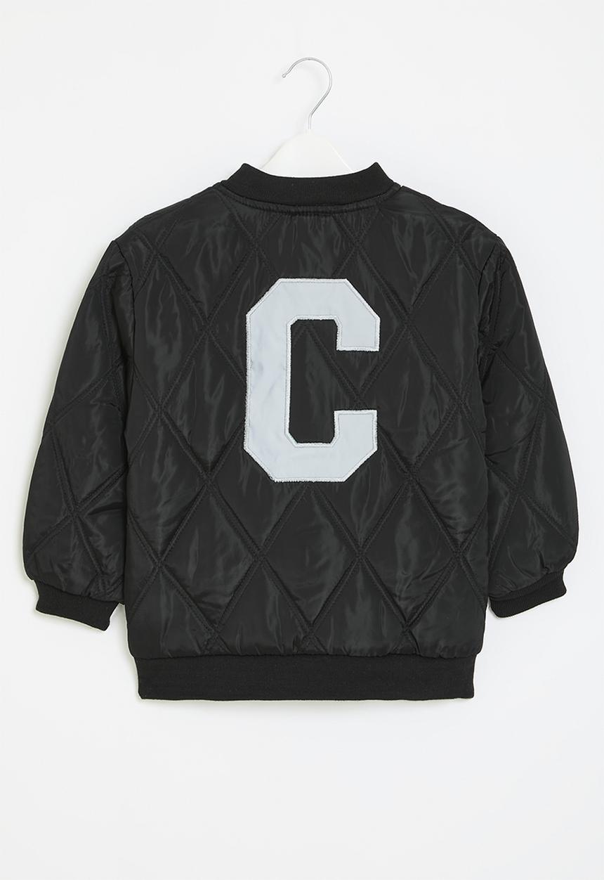 Pop Candy - Quilted bomber jacket - black