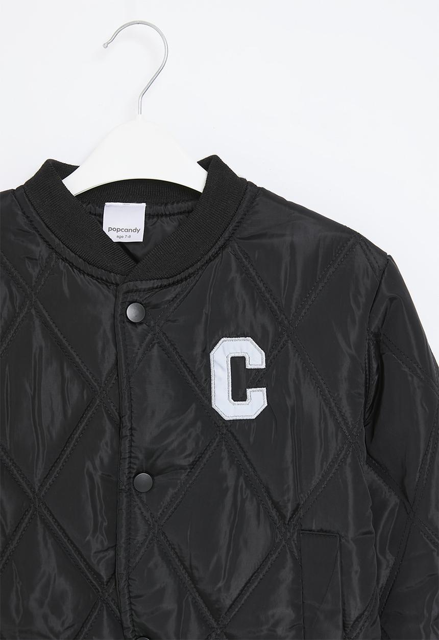 Pop Candy - Quilted bomber jacket - black