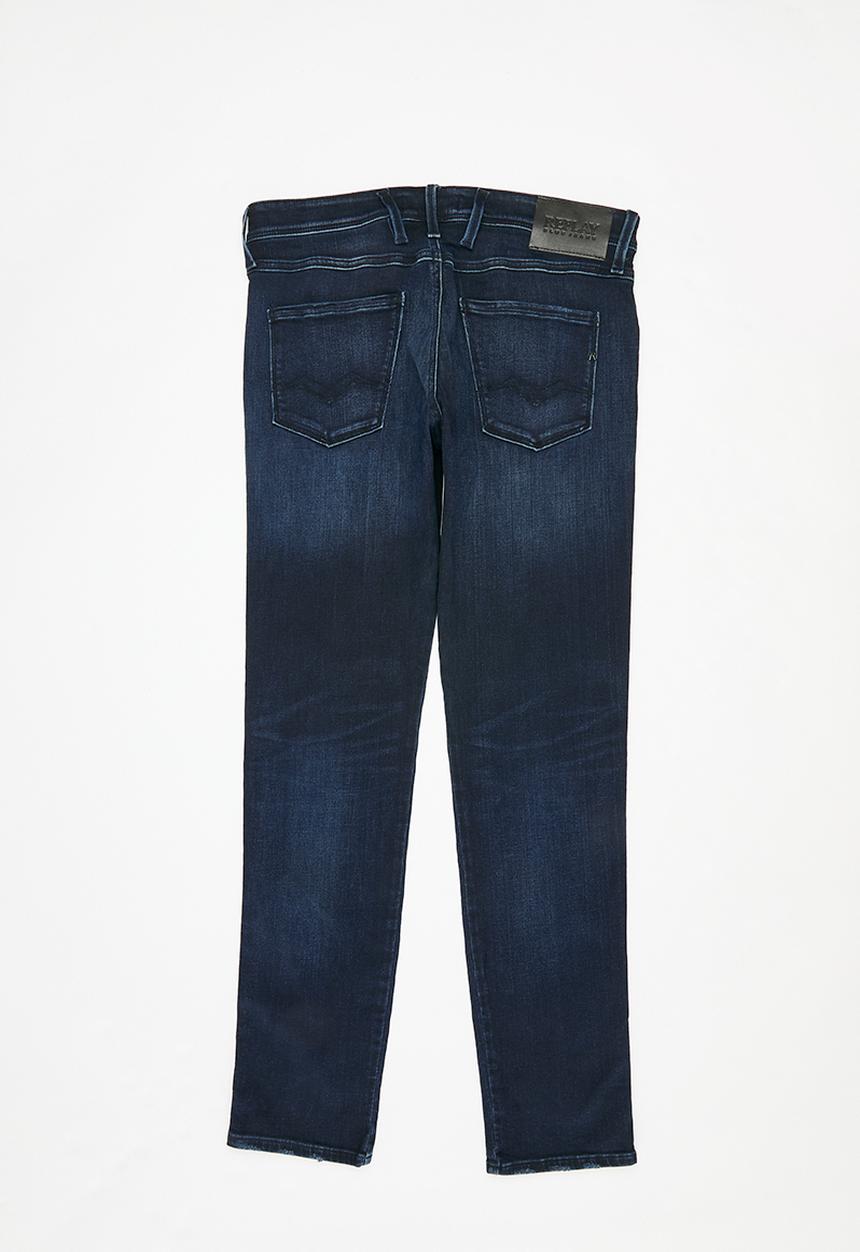 Replay - Anbass Pantalone Slim - Dark Blue