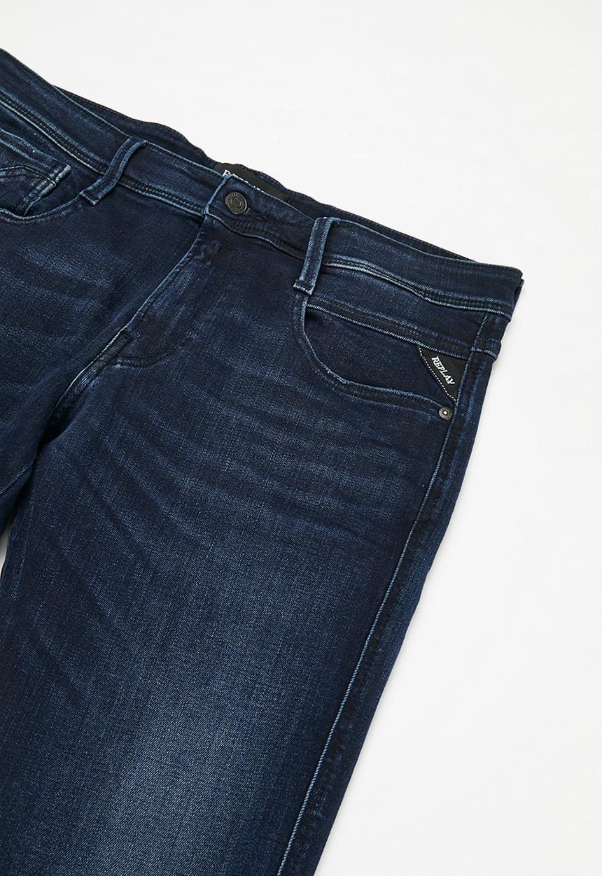 Replay - Anbass Pantalone Slim - Dark Blue