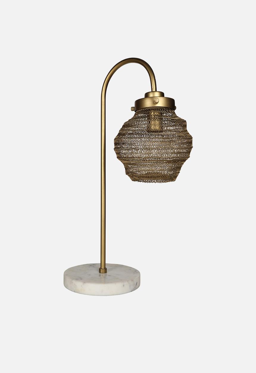 Hertex Haus - Rookery Bedside Lamp Finch - Golden