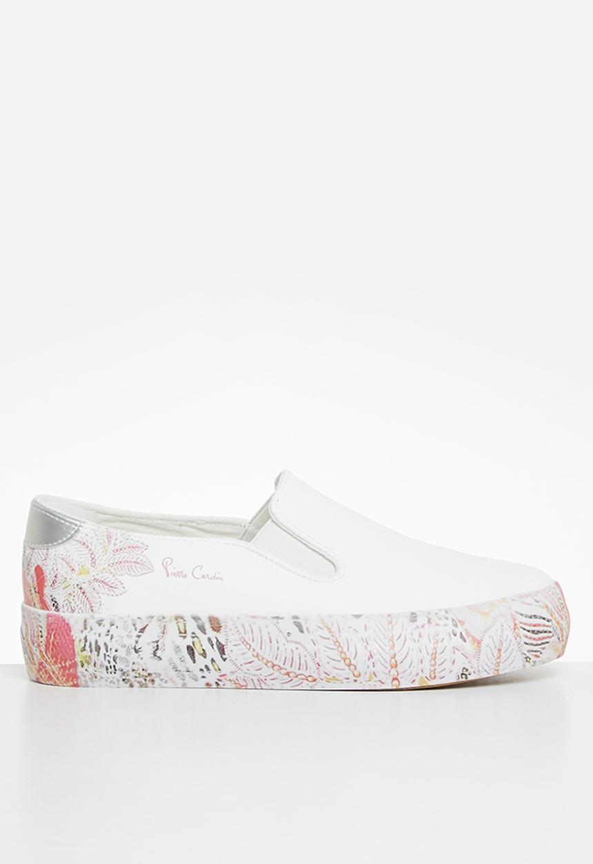 Pierre Cardin - Jungle 3 slip on - white