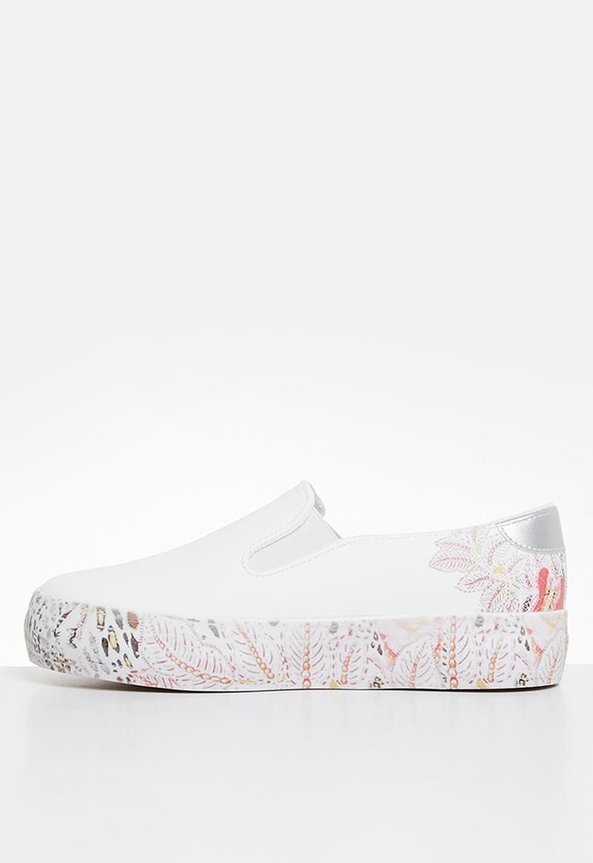 Pierre Cardin - Jungle 3 slip on - white