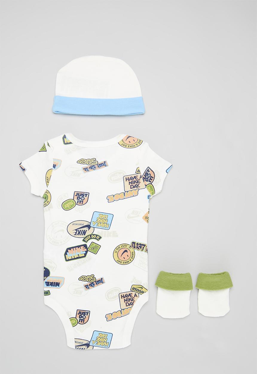 Nike - Nhb boys 3 piece box set - sail